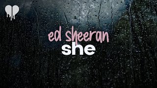 ed sheeran - shes