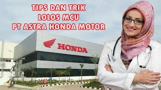 MCU PT ASTRA HONDA MOTOR / PT AHM