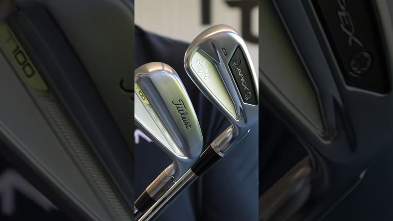 Callaway Apex CB vs Titleist T100 #golf #titleist #callaway