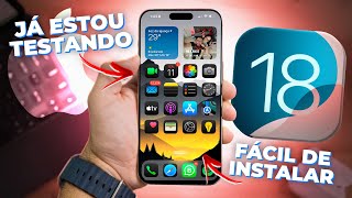 iOS 18 | PRIMEIRAS IMPRESSÕES (e como instalar)