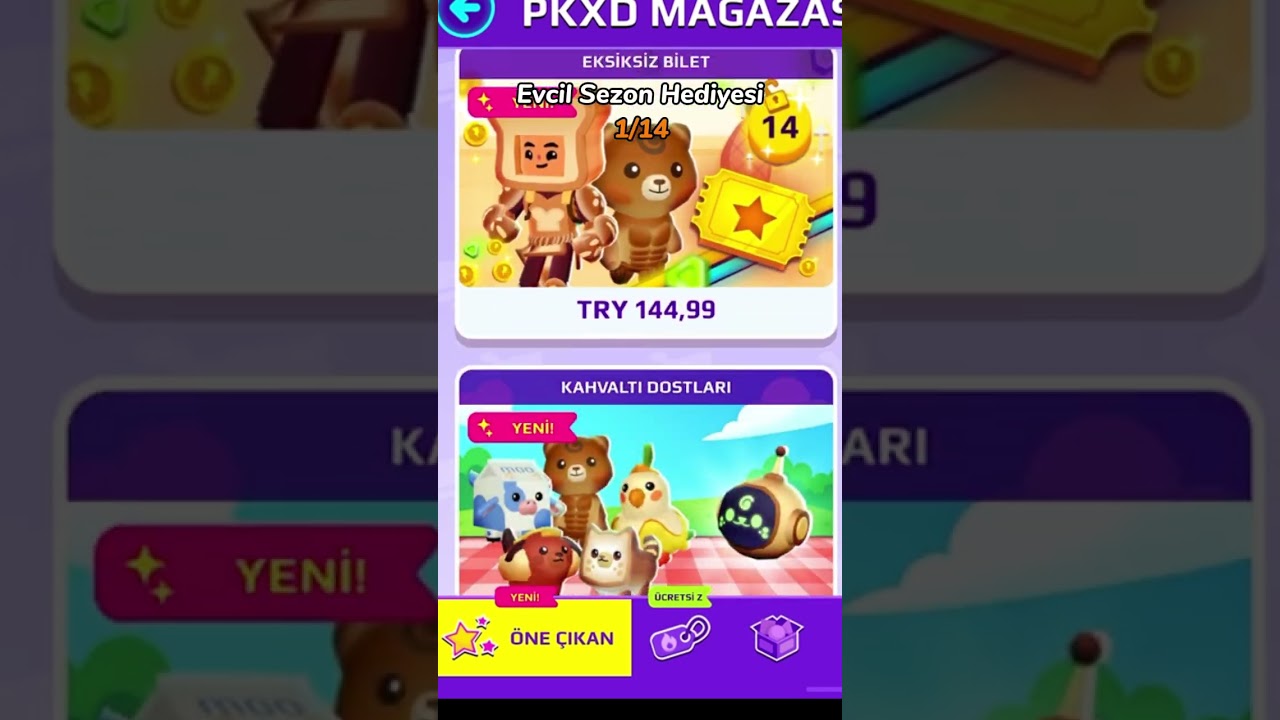 Evcil Sezonu Hediyesi 1/14 #000 #pkxdarquivos #creator #pkxd #pkxduniversd