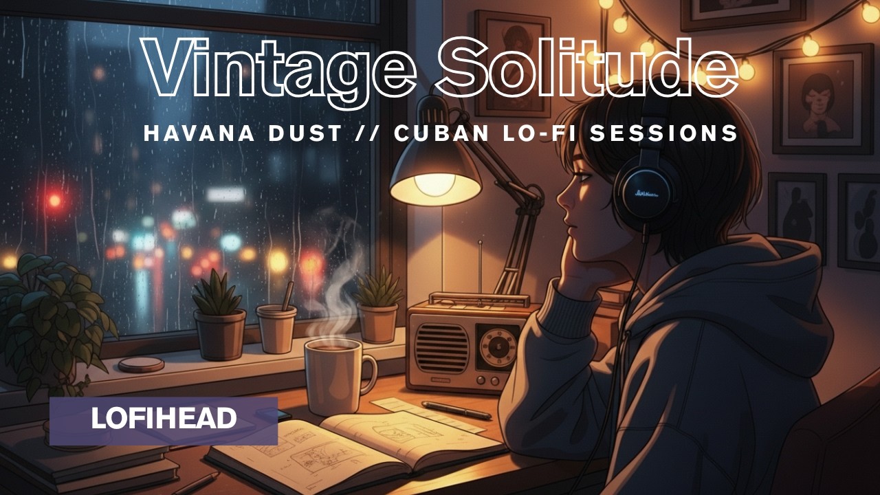 Vintage Solitude 🇨🇺 Chill Cuban Lo-fi Beats to relax / study / chill