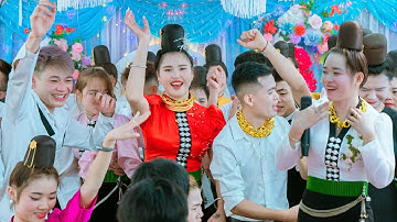 NHẢY ĐÁM CƯỚI QUÁ CĂNG TẠI LỄ THÀNH HÔN VĂN HƯƠNG & THU HÀ - BẢN BÓ CHIỀNG LY THUẬN CHÂU