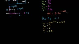 Using Unit Step Functions and Graphing with First Order Circuits