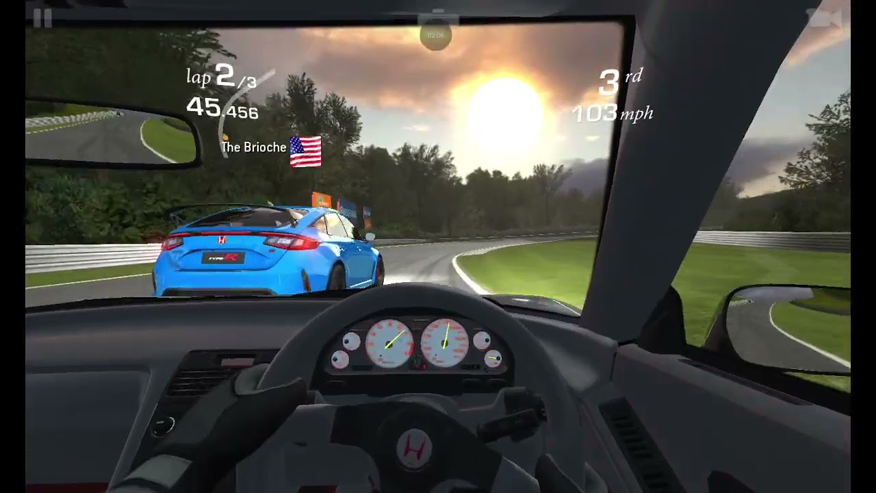 Real racing3 honda nsxr part1 cup