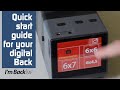 I M BackMF Digital Back For Medium Format Quick Start Guide mp3