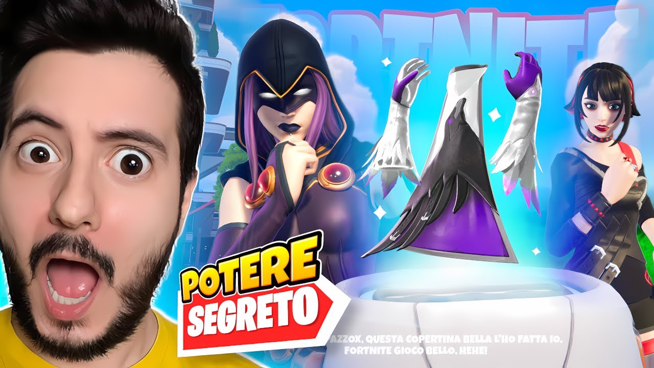 PAZZOX REAGISCE al POTERE SEGRETO di MYST su FORTNITE SUPER 😲