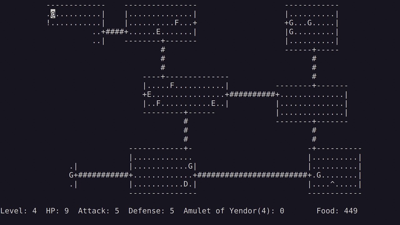 Programming Micro Rogue in Python: going for the Amulet of Yendor ...