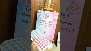 Babyshower activities 🩷💙watsapp for details 8072469622