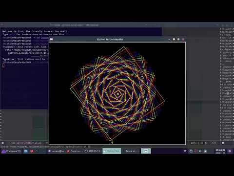 Python Tutorial | Creating a Pattern Using Python Tkinter