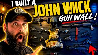 We Built Our Own JOHN WICK Gun Wall!