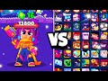 SQUAD BUSTER SHELLY vs ALL BRAWLERS! With 16 POWER-UPs! | Brawl Stars