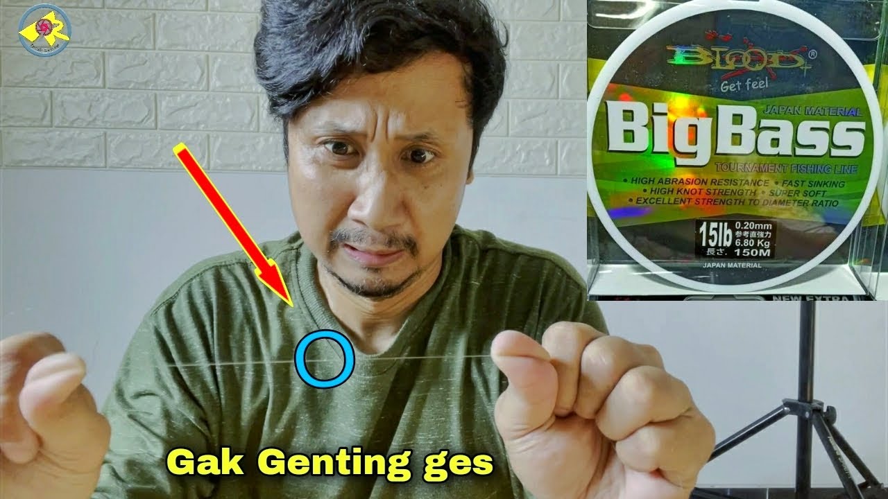 Review Senar Blood Big Bass – Senar Pancing Murah Anti Genting Dan Keriting
