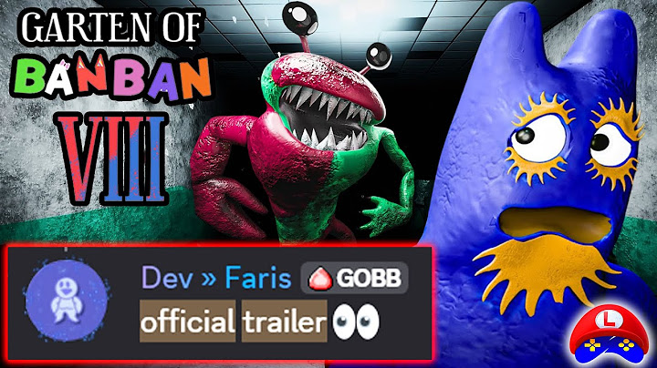 Garten of Banban 8 OFFICIAL TRAILER FINALLY CONFIRMED by EUPHORIC BROTHERS and it's VERY SOON 🔥