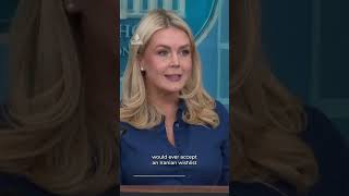 White House says Iran’s 10-point peace plan ‘thrown in the garbage’ | AJ #shorts