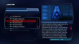 Mass Effect 3 Secondary Codex: The Reaper War