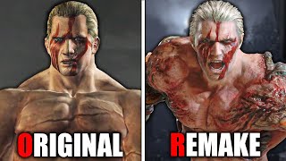RE4 Remake Vs Original All Boss Fights Comparison