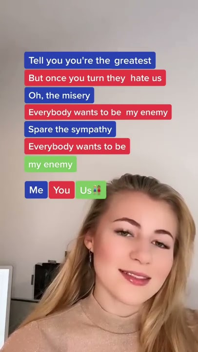 Enemy - Imagine Dragons 🎤 Ig: theshanaofficial #karaoke #enemy #imaginedragons