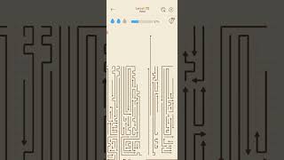 Amaze Go! Level 70 walkthrough solution 3 star solution 