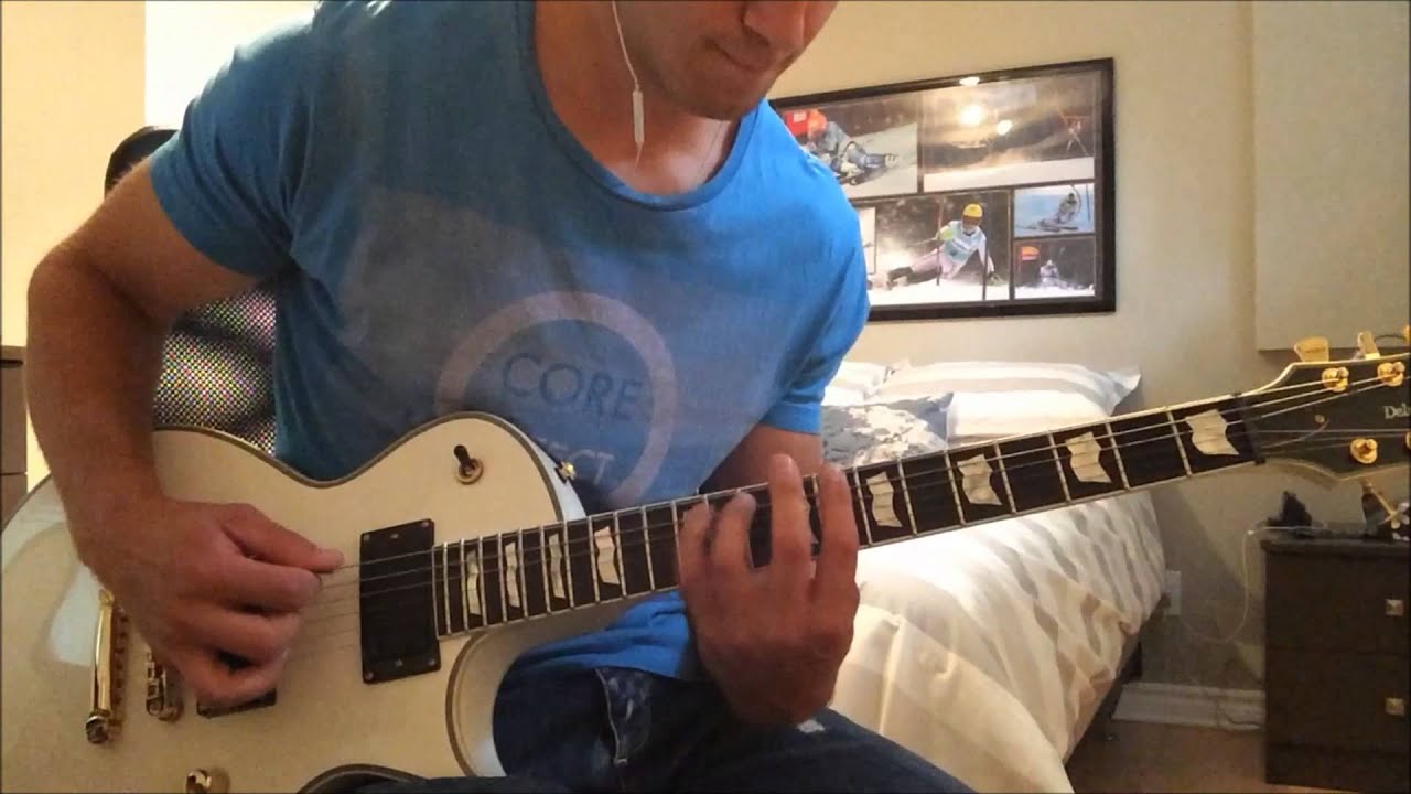 A Day To Remember - Right Back At It Again Guitar Cover - YouTube