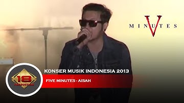 Live Konser Five Minutes - Aisah @Magelang 13 Desember 2013