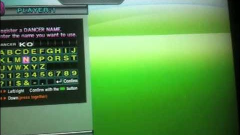 DDR X2 Arcade: interface and song wheel scroll-though