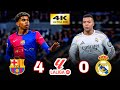 El Cl&aacute;sico Madness 😱 Real Madrid vs. Barcelona {0-4} La Liga 2024 First Leg, Commentary by Issam ...