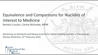 16. Equivalence and Comparisons for Nuclides of Interest to Medicine