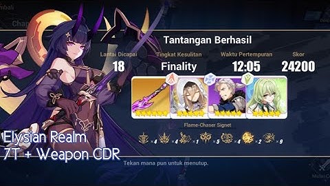 [Guide] Elysian Realm Low Budget v6.3, Herrscher of Thunder ft. 7 Thunders, Siegfried