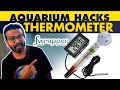 Aquarium Hacks - Thermometer - YouTube