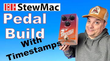 Building The Stew Mac Lightcycle Phasor II Pedal Kit LIVE