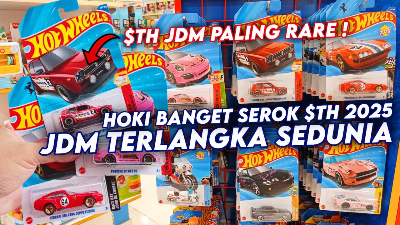 HUNTING HOT WHEELS 2025 Kaget Banget Ketemu $TH JDM Terlangka