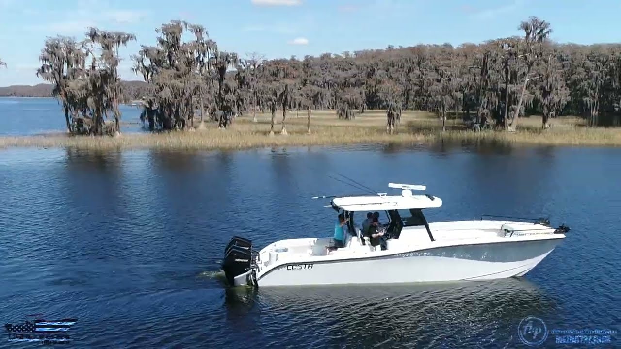 Watch This 2023 Costa Custom Boats 34SV powered by quad Mercury V8 300's