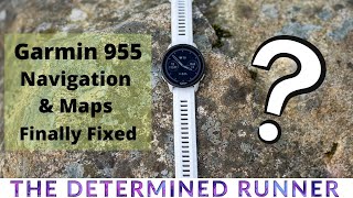 Garmin 955 Update 11.12 Fixed Map Issue
