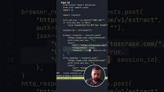 Part 10: Strong Sessions + Geolocation = Smart Scraping 🌍💡 #coding #geolocation #scraper