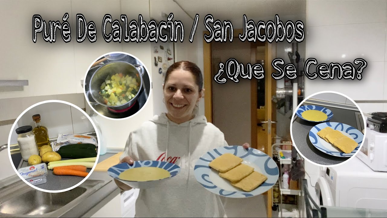 📝¿Que Se Cena?📝//🥒Puré De Calabacín/San Jacobos🥒// La Mari Cocina