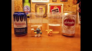 Hamm's 4.7% VS. Schaefer 4.6% - Taste Challange Thursday