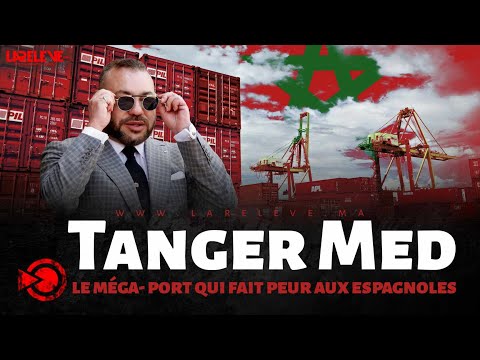 Tanger Med, le méga- port  qui fait peur aux espagnoles
