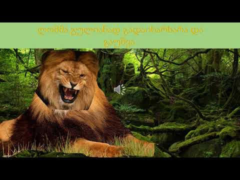 ი.გოგებაშვილის \"ლომი და თაგვი\"    პედაგოგი: ირმა ბლიაძე