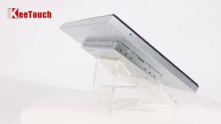 Anti Glare 17 Inch Open Frame Monitor , Capacitive Industrial Touch Screen Monitor