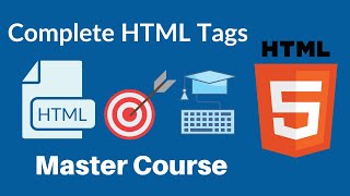 All HTML Tags Tutorial in 2022 - HTML Crash Course for Beginners (105+ HTML5  Tags)
