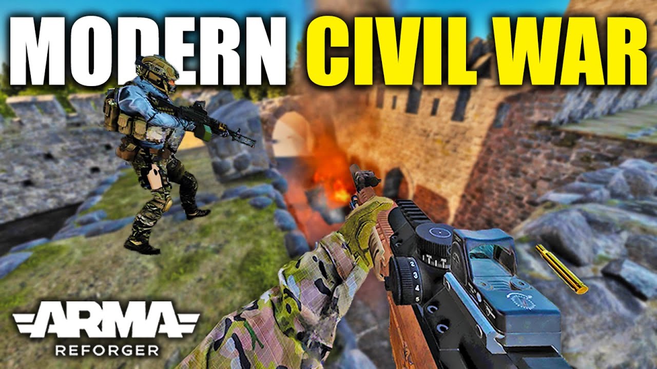 Что на самом деле происходит в современной гражданской войне в США в Arma Reforger
