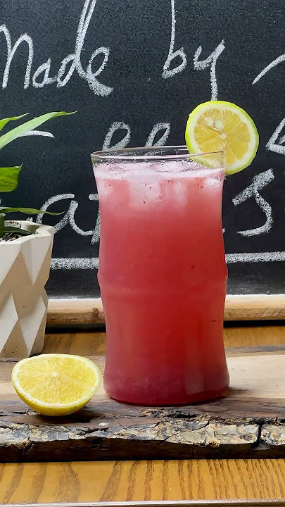 Blueberry Lemon Refresh — Internet Can’t Stop Watching ! #shorts #fruit #trending