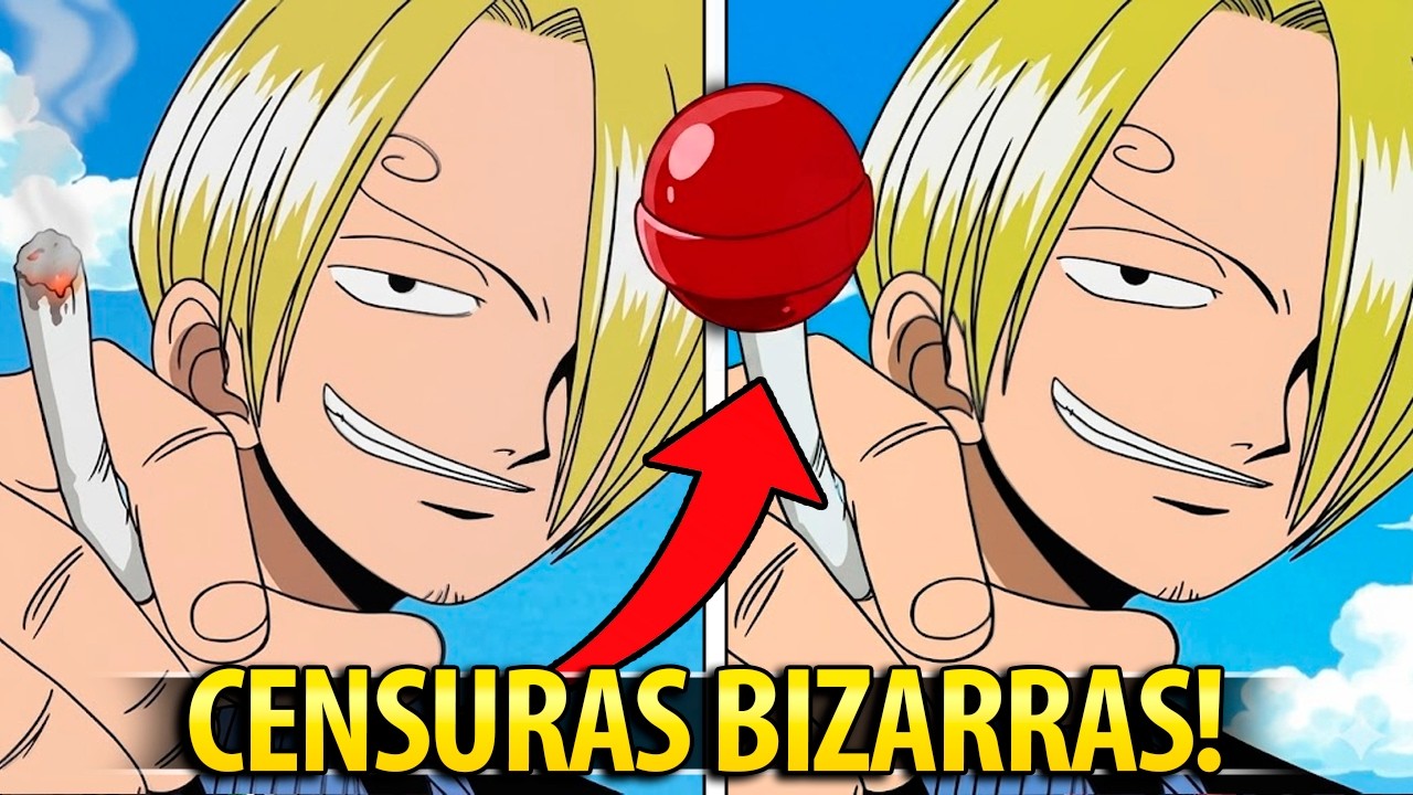 Reveladas as edições mais bizarras de one piece censuradas para a 4kids