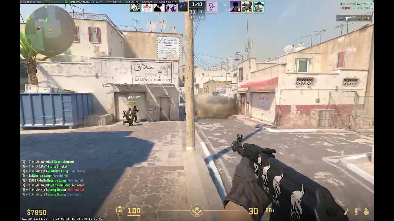 HACKER !!! Counter Strike 2 Gameplay |  CS2 game LIVE India | Dust 2, Mirage and Anubis map