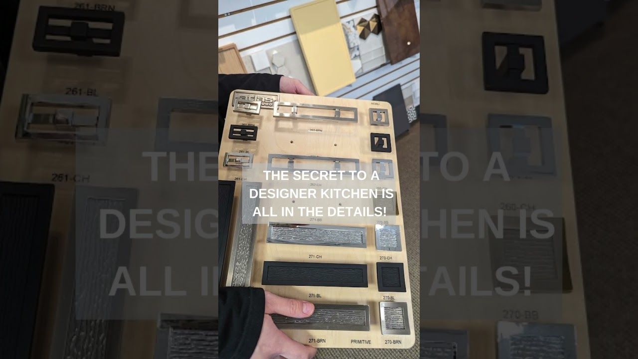 Kitchen Hardware -Knob or Pull?  