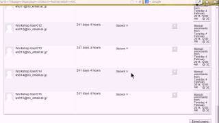 adding students in Moodle 2.6 as a teacher