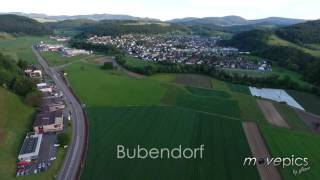 Von Liestal Nach Bubendorf Luftaufnahme Mit Drohne
