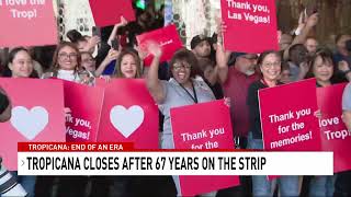 Tropicana Las Vegas locks its doors after 67 years on the Strip