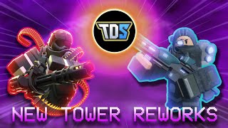 TDS New REWORKED TOWERS Review + Showcase!